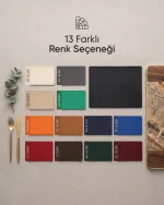 Deri Amerikan Servis - Dikdörtgen - Görsel 3
